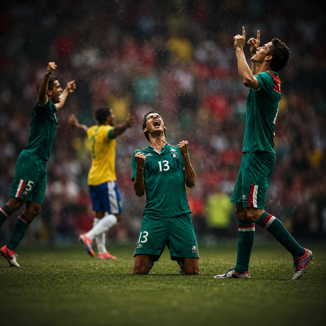 MÉXICO: El día que tocó el oro