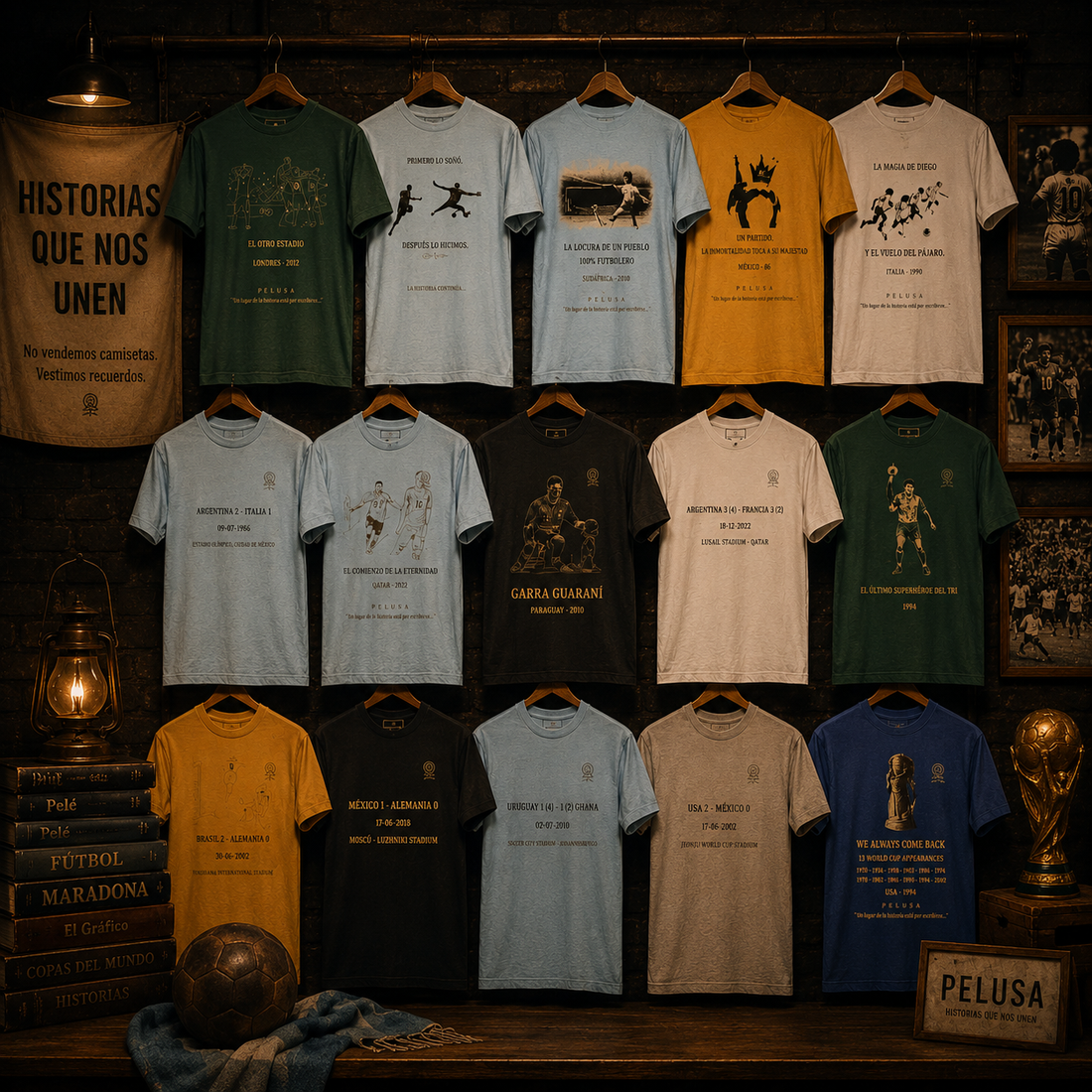 No vendemos camisetas. Vestimos historias.