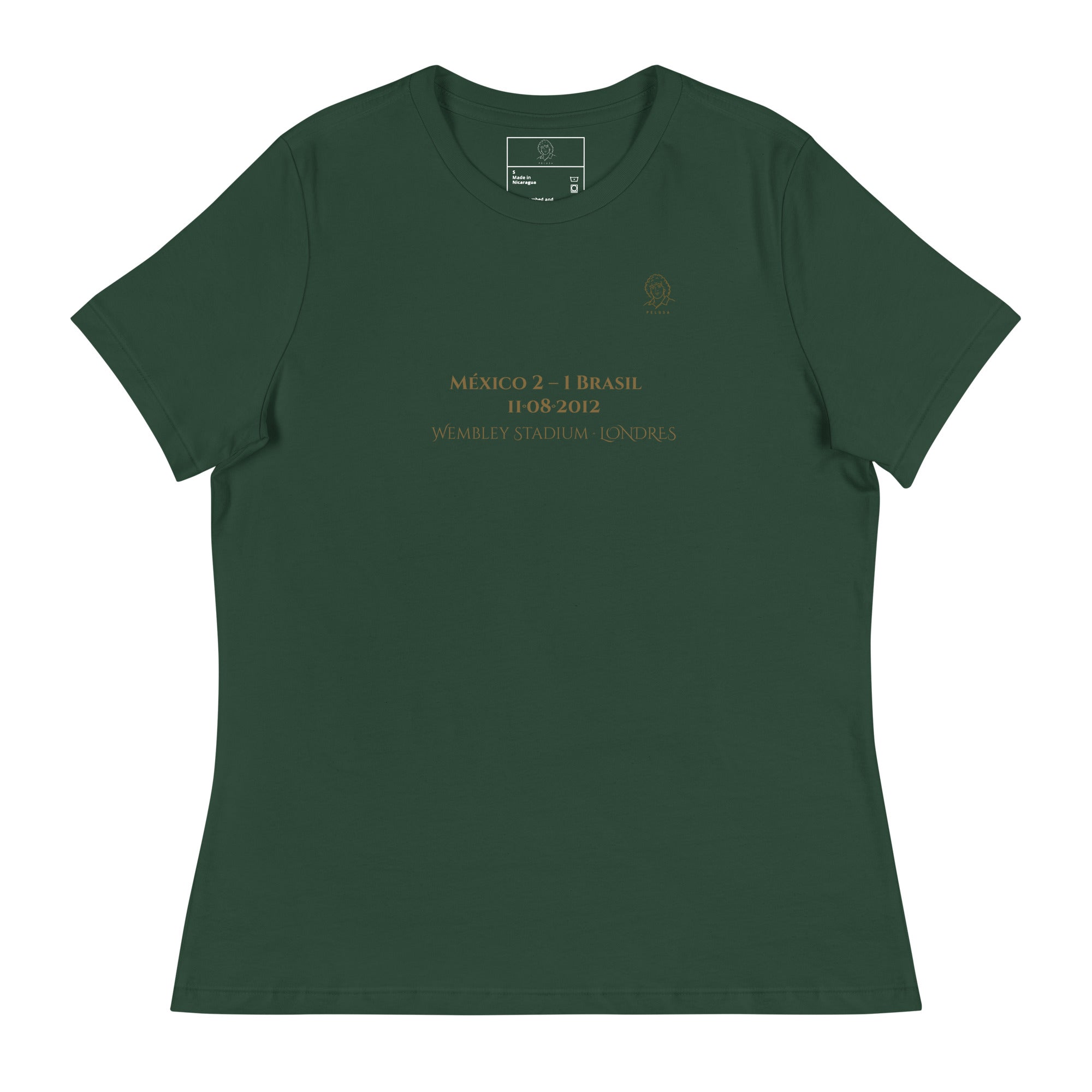 Camiseta México El Oro Eterno | México 2-1 Brasil | Final Olímpica Londres 2012