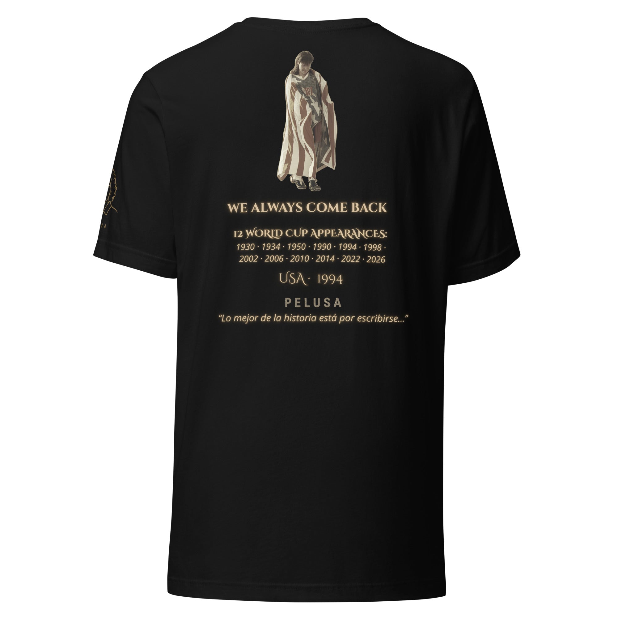 🇺🇸 USA | Soccer T-Shirt – We Always Come Back 🇺🇸 ⚽