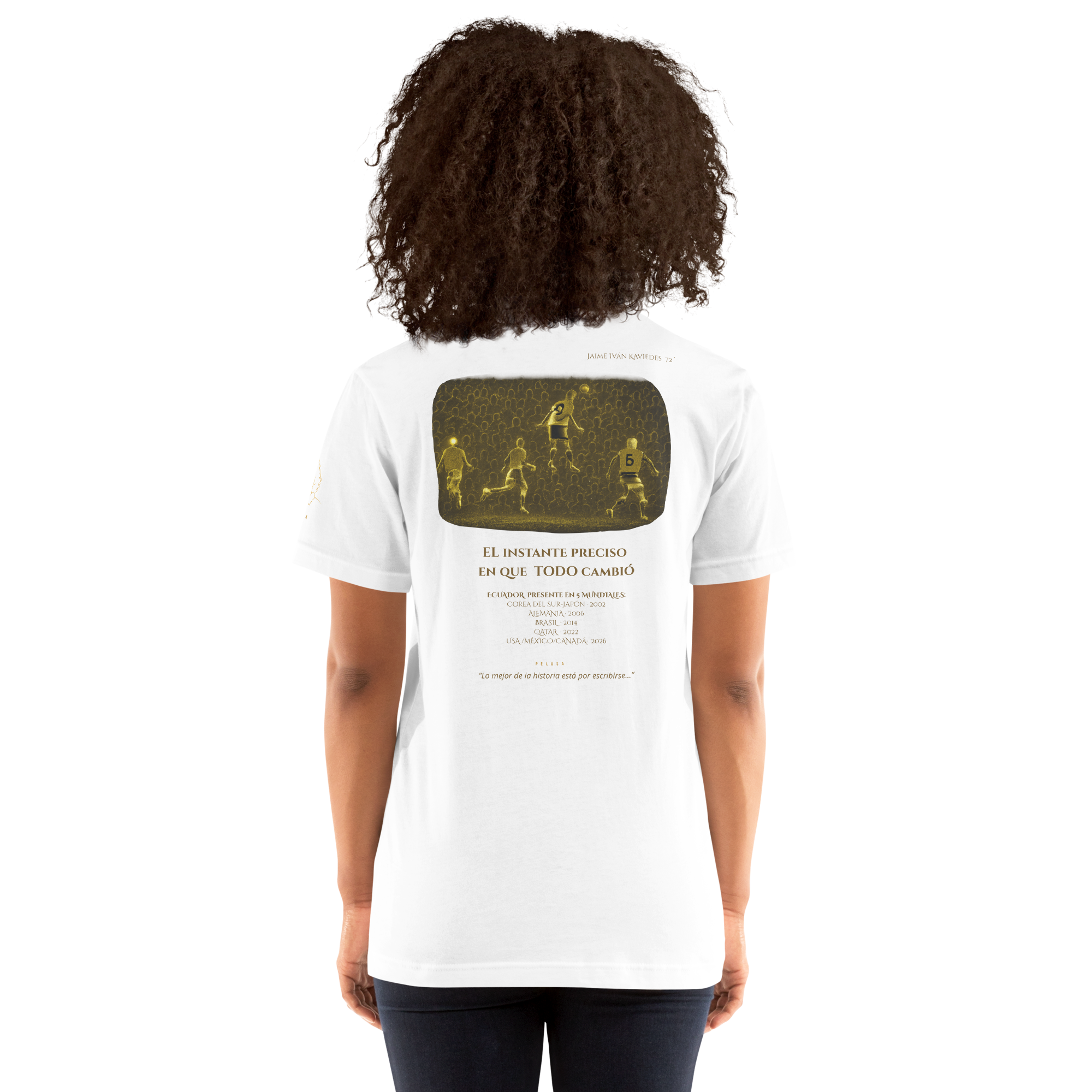 🇪🇨 Ecuador: 5 Mundiales (Unisex)⚽