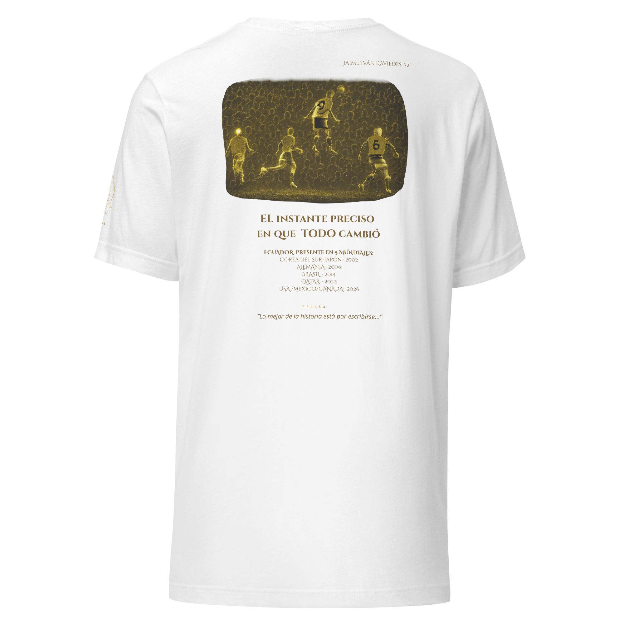 🇪🇨 Ecuador: 5 Mundiales (Unisex)⚽