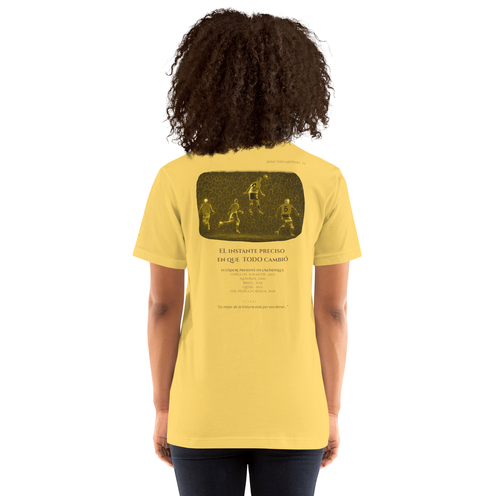 🇪🇨 Ecuador: 5 Mundiales (Unisex)⚽