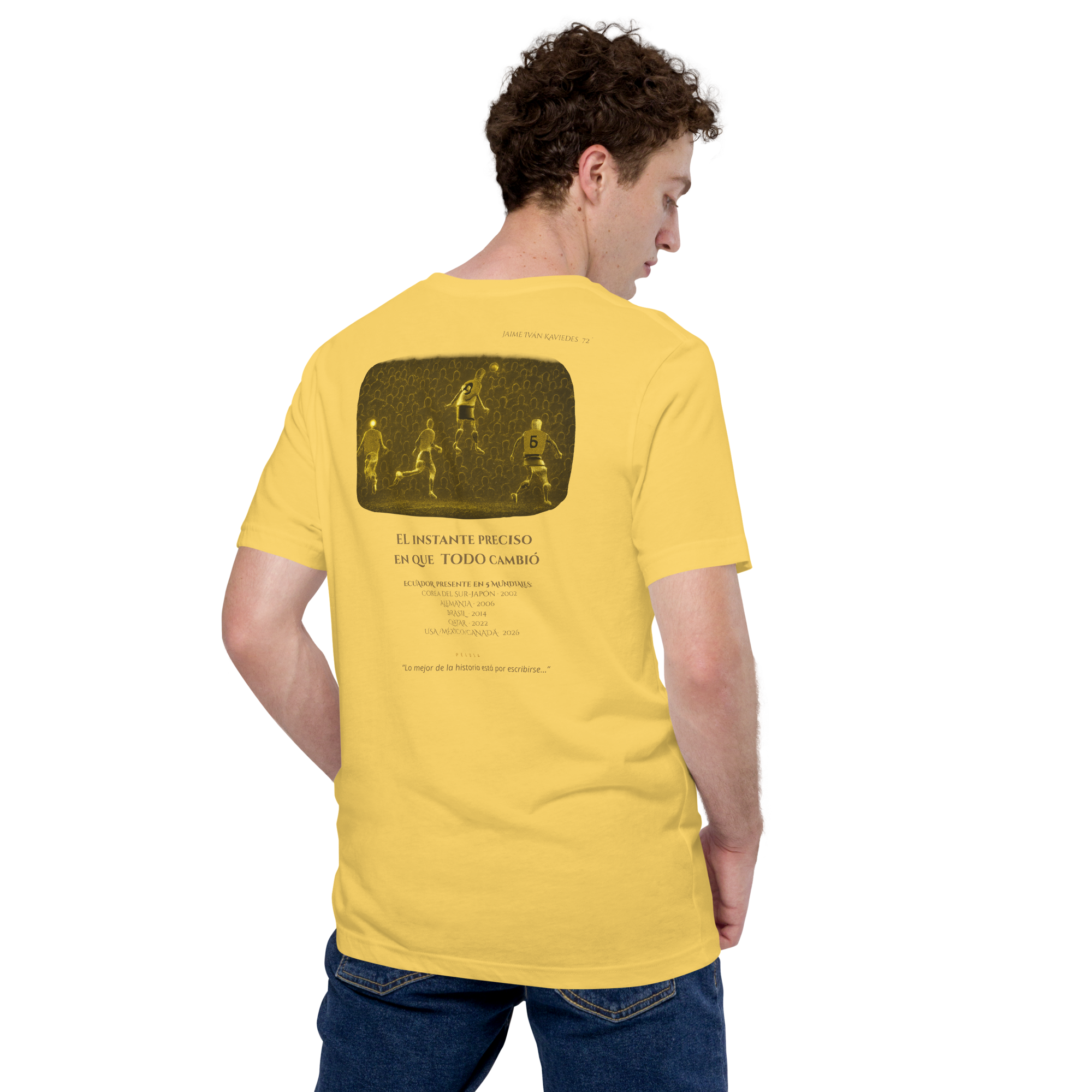 🇪🇨 Ecuador: 5 Mundiales (Unisex)⚽