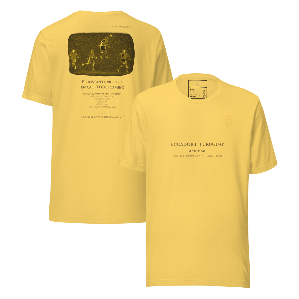 🇪🇨 Ecuador: 5 Mundiales (Unisex)⚽