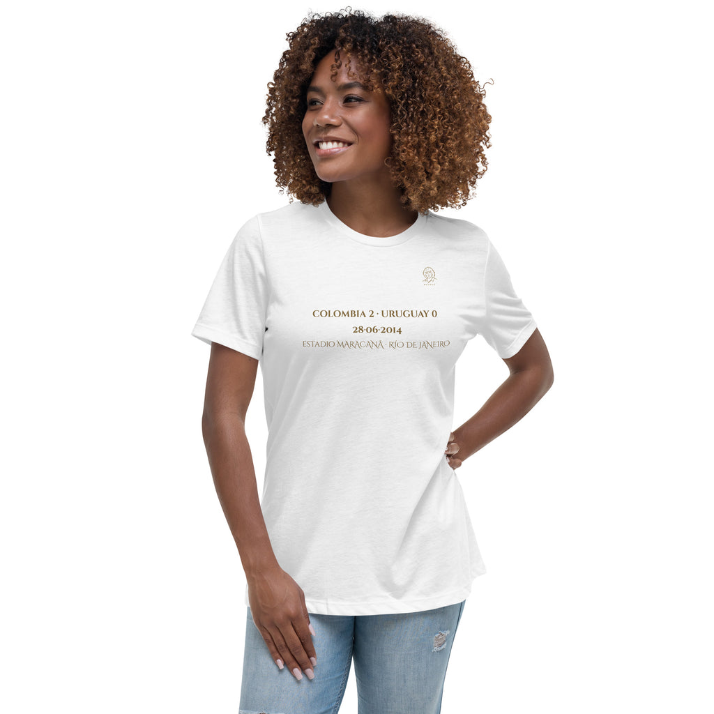 🇨🇴 Colombia | Camiseta Mujer James Rodríguez 2014 – No Fue Gol, Fue Arte 🇨🇴⚽