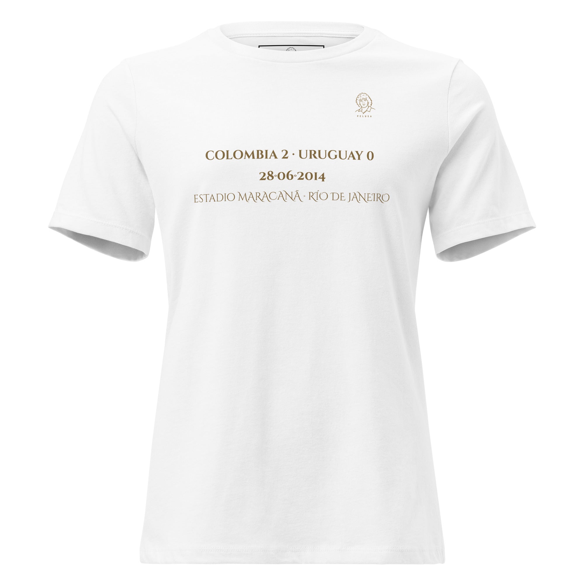 🇨🇴 Colombia | Camiseta Mujer James Rodríguez 2014 – No Fue Gol, Fue Arte 🇨🇴⚽