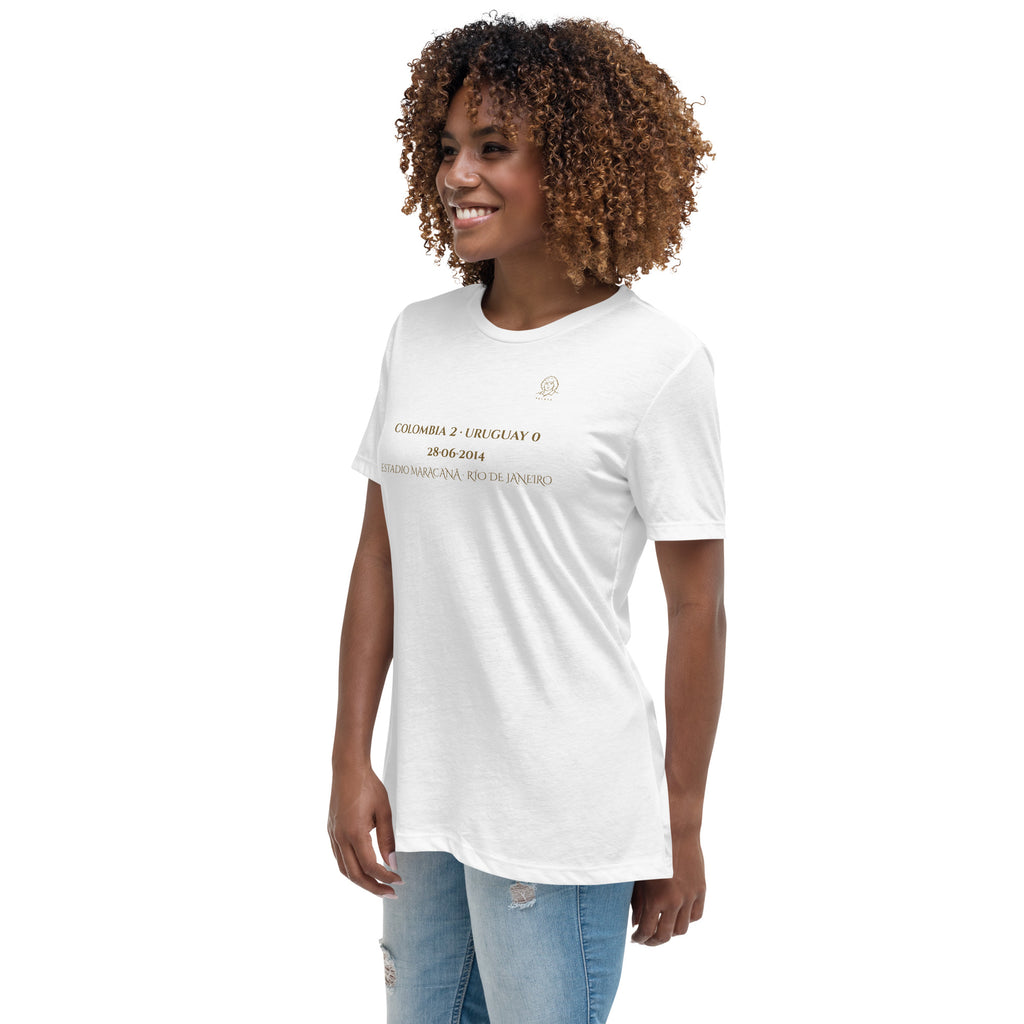 🇨🇴 Colombia | Camiseta Mujer James Rodríguez 2014 – No Fue Gol, Fue Arte 🇨🇴⚽